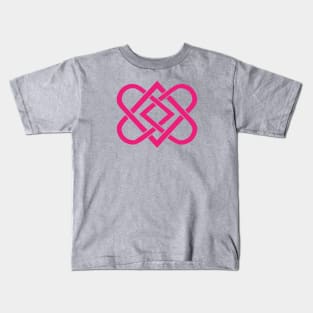 Celtic Knot Heart - Valentines Day Kids T-Shirt